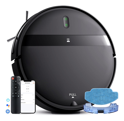 Robot Aspirador Y Trapeador Combinado Wifi Alexa Mmg