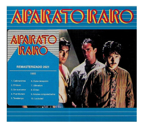Aparato Raro - 1985 Cd Remasterizado 2021 Sellado Chile Jcd