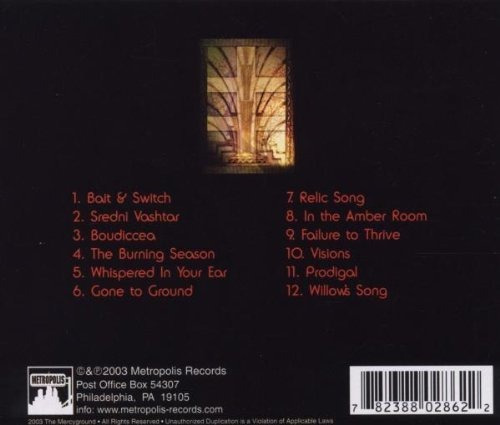 Cd The Burning Season - Faith And The Muse
