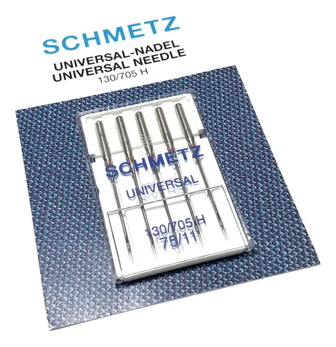 Agulha Schmetz Nº 75/11 Para Bordadeira Brother Pe770 Be815