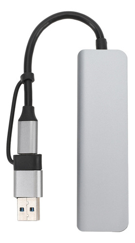 Estación Acoplamiento Usb C 5 En 1 Tipo Hub, 5 Gbps, 3 Da