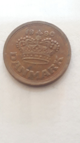 Líquido Moneda De Dinamarca 25 Ore Año 1990