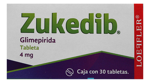 Zukedib Tabletas 4 Mg, 30 Tabletas