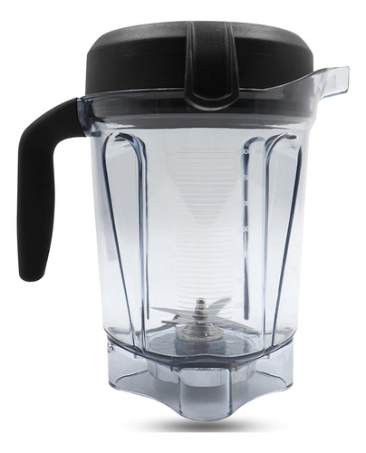 Contenedor De 64 Oz De Perfil Bajo Compatible Con Vitamix Bl