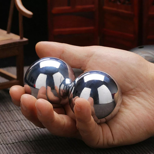 Bolas Chinas De Masaje De Manos Para Ejercitar Los Dedos, 2