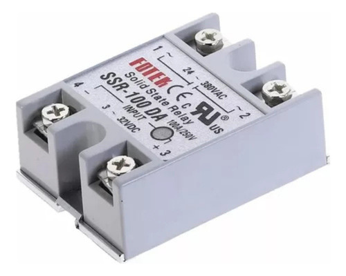 Rele De Estado Sólido Ssr-100da 100a 380v 3-32v