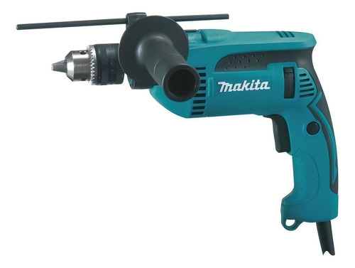 Furadeira Hammer Drill760w 127v Hp1640 Makita+maleta Grátis Azul 50/60hz