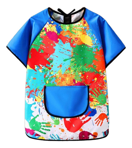De Arte Para Niños, Delantales De Arte Para Niños, L Azul