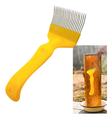 3 Tenedor Para Destapar Apicultura, Tenedor Para Amarillo