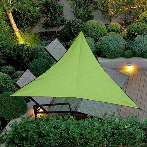 Rectángulo Canopy Shade Cover Patio Sail Cover 3x4m Verde