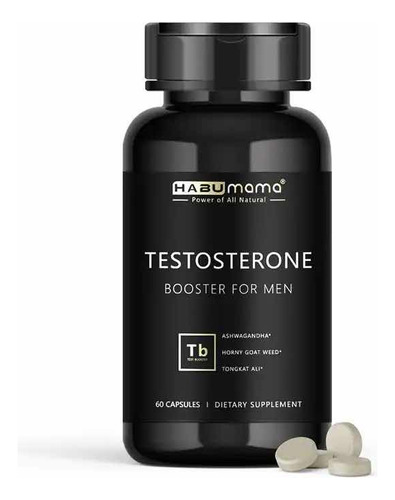 Testosterone Booster. Suplemento X 60 Cápsulas. Entrega Inme