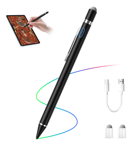 Pluma Lápiz Pencil Stylu Para iPad Tablet Android Ios iPhone