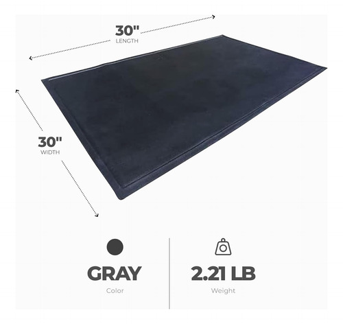 Ugm-3030 - Alfombrilla Para Barbacoa Y Hoguera, Protege Cubi