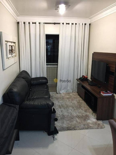 Apartamento Com 3 Dormitórios À Venda, 78 M² Por R$ 500.000,00 - Vila Baeta Neves - São Bernardo Do Campo/sp - Ap2644
