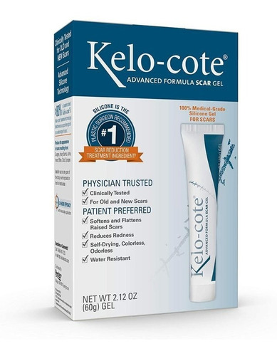 Kelo-cote Advanced Skincare Formula Scar Gel  60g.