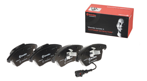 Balatas Delanteras Low Metal Brembo P85146 Audi 2007