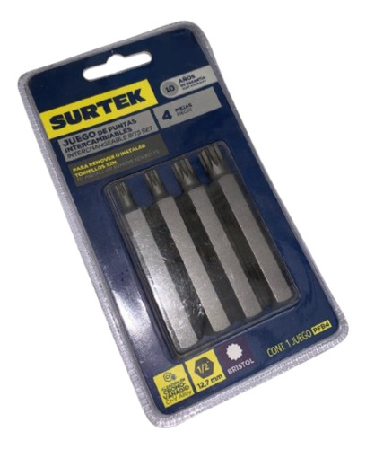 Juego De Puntas Intercambiables, Tornillos Xzn