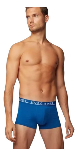 Boxer Trunk Hugo Boss 3 Pack De Algodon Comodo Para Hombre