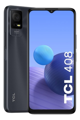 Imagen 2 de 6 de Celular Tcl 408 64gb 4gb Ram Gris