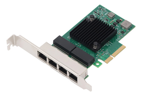 Placa De Rede Gigabit Ethernet Pcie X4 Bcm5719 4 Portas