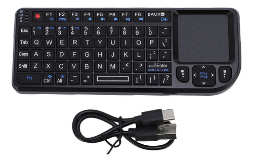 Teclado Táctil Portátil Pequeño Y Delgado, Inalámbrico De 2,