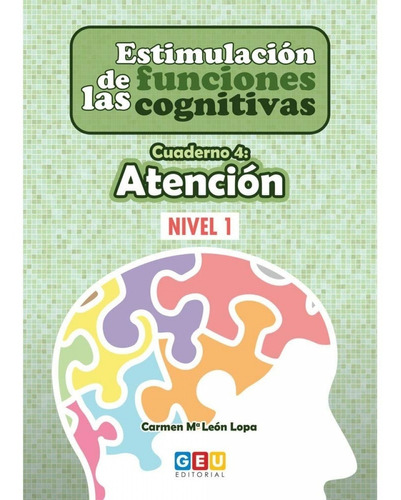 Libro Estimulación De Las Funciones Cognitivas, Nivel 1. Cu