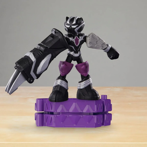 Play-doh Marvel Pantera Negra Figura Y Accesorios Color Negro