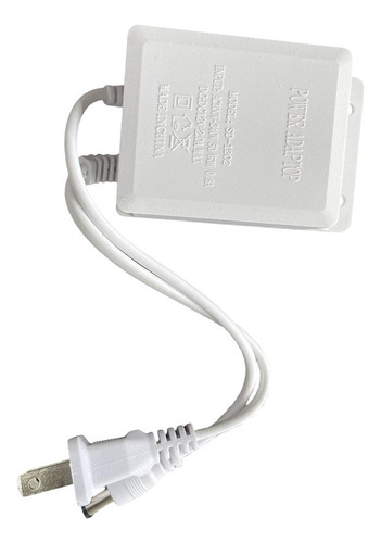 2 Cargador Adaptador De Ca De 12v 2a, Enchufe De Salida