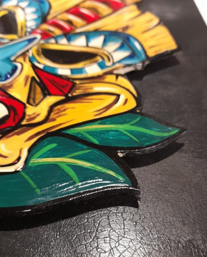 Cuadro Totem Hawaiano Corporeo. Diseño Unico! Envio Gratis!!