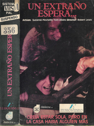 Un Extraño Espera Vhs A Stranger Waits 1987 Terror (Usado)