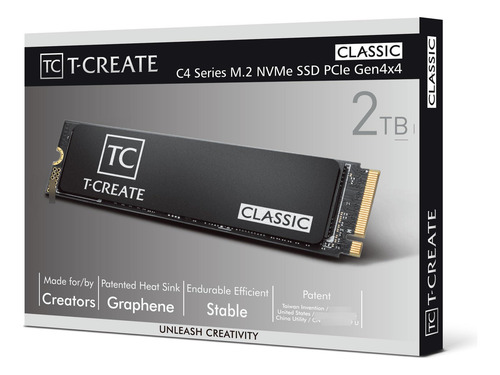 Ssd Interno Teamgroup T-create Classic C47 2tb Nvme