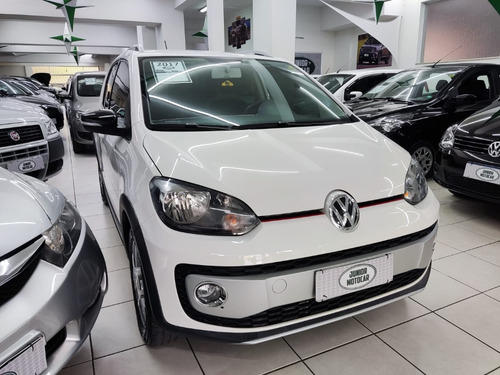 Imagem 2 de 15 de Vw Up! 1.0 Tsi Cross Branco 2017 Flex