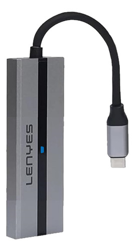 Hub Usb C 5 En 1 Para Hdmi + 2 Usb2.0 + Usb3.0 + Usb C Pd