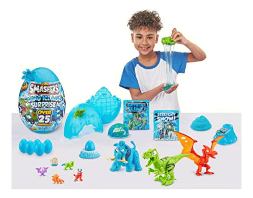 Smashers Dino Ice Age Mammoth Series 3 De Zuru Surprise Egg