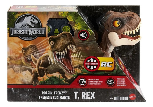 Jurassic World Figura De Acción T Rex Con Control Remoto