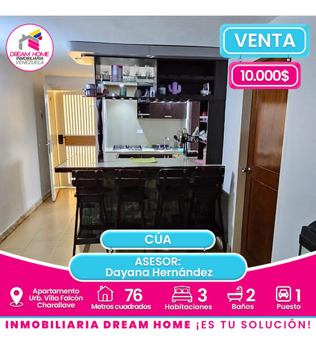 Apartamento En Venta Urb. Villa Falcón - Cúa