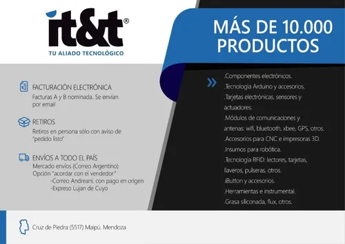 Sensor Ultrasónico Us-100 4.5m Arduino Ultrasonido Itytarg