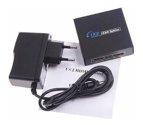 Splitter Hdmi Divisor 1 Entrada X 2 Saídas V1.4 3d 1080p