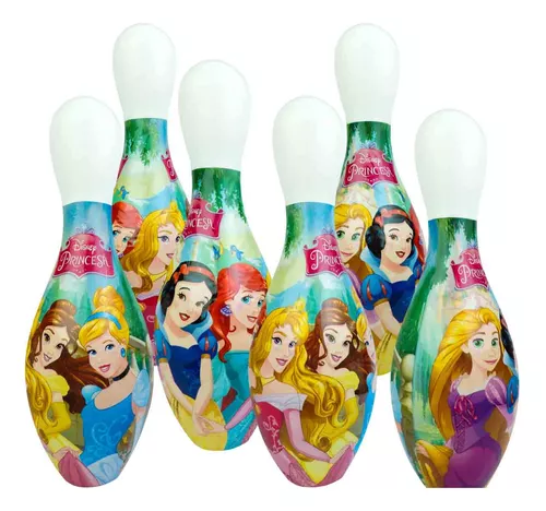 Jogo de Boliche - Princesas - Disney - Rosa - Lider