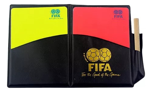 Set Tarjeta Fifa Para Arbitro Futbol / Venes_port