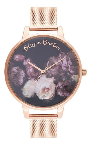 Reloj Olivia Burton Mujer Acero Inoxidable Ob16wg22 Fine Art