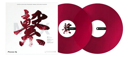 Rekordbox  Control Vinyl Red (par) Color Rojo