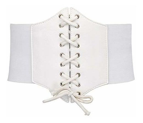 Gracia Karin Más Tamaño Faux Piel Corset Estilo Ancho 14jp2