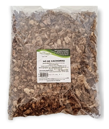 Nó De Cachorro Raiz 500gr, 100% Natural, Com Procedência Sabor Natural