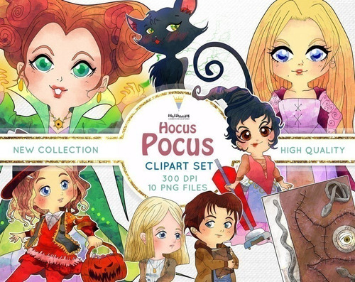 Cliparts Imagenes Png Hocus Pocus M20