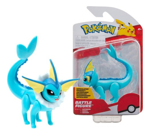 Muñeco Vaporeon - Pokemón - Jazwares