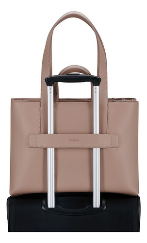 Laptop Bailhandle Samsonite Brightbeyond Tote 14.1 Beige