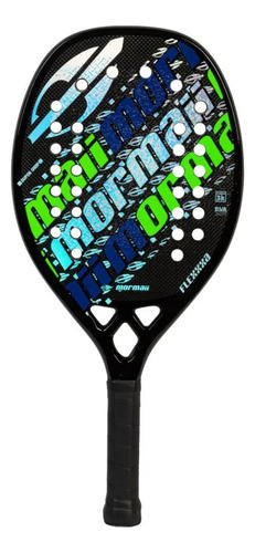 Raquete Beach Tennis Mormaii Flexxxa Carbono 3k Pt Entrega