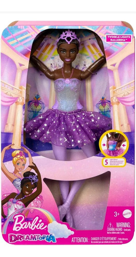 Muñeca Barbie Dreamtopia Bailarina Con Luces Y Articulada