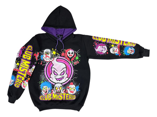 Buzo Club Misterio Nene Nena Unisex Brilla En La Oscuridad